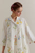 Aranya multi color printed A-line short kurta set