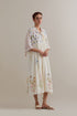 Aranya multi color printed dress
