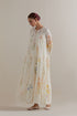 Aranya multi color printed three-tiered kurta set