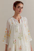Aranya multi color printed three-tiered kurta set