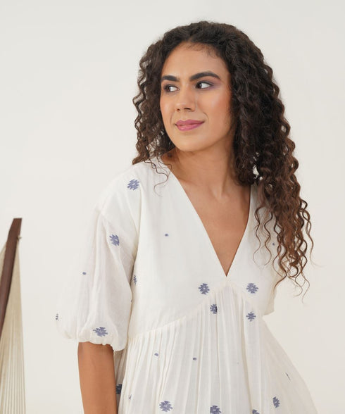 Oasis aria ivory dress