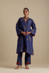 Arundhati blue A-line short kurta set