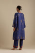 Arundhati blue A-line short kurta set