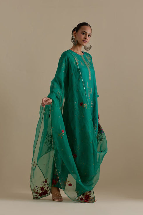 Arundhati green kurta set