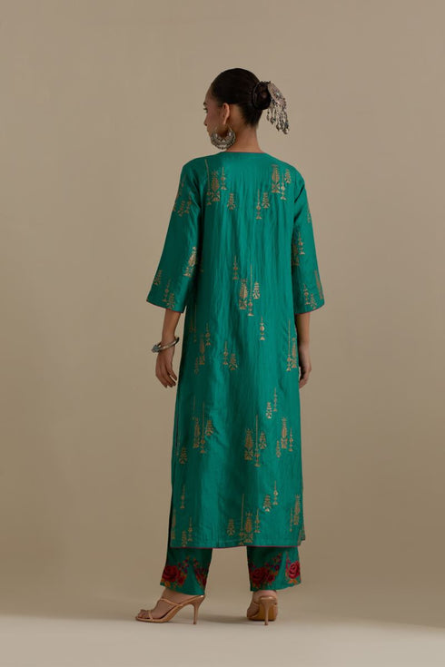 Arundhati green kurta set