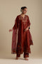 Arundhati maroon kurta set