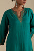 Arundhati persian green straight kurta set