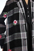 Arvensis black long jacket