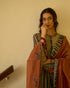 Asha black and white kurta