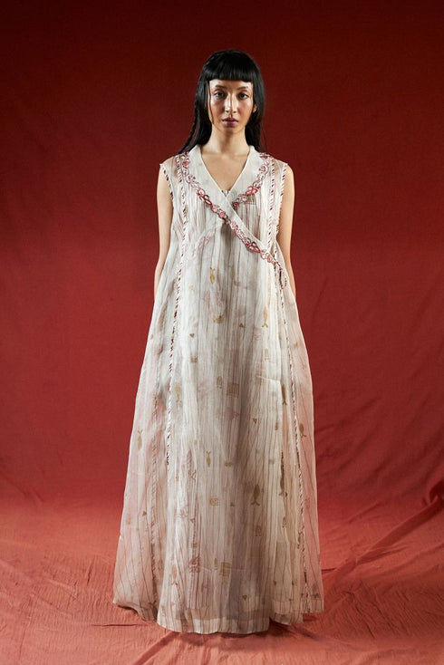 Ashin organza overlay