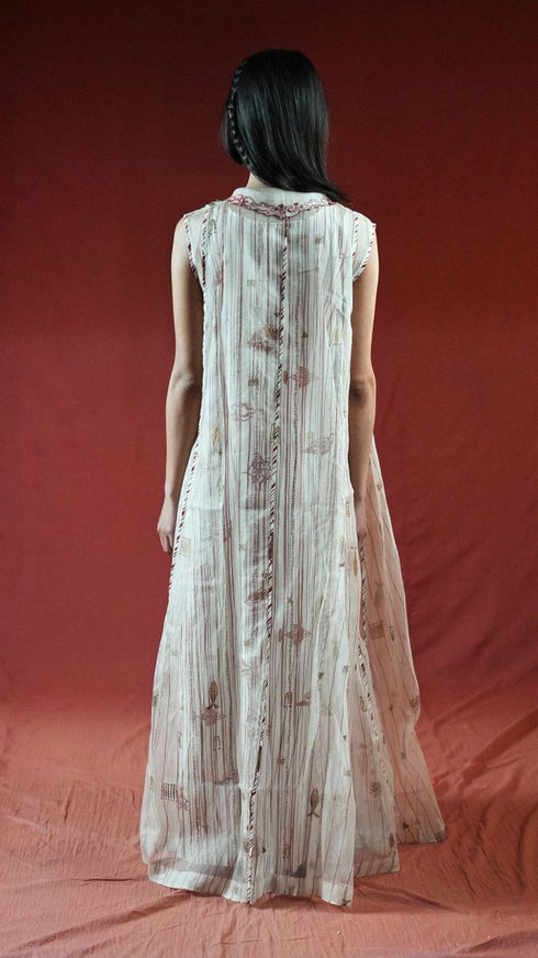 Ashin organza overlay