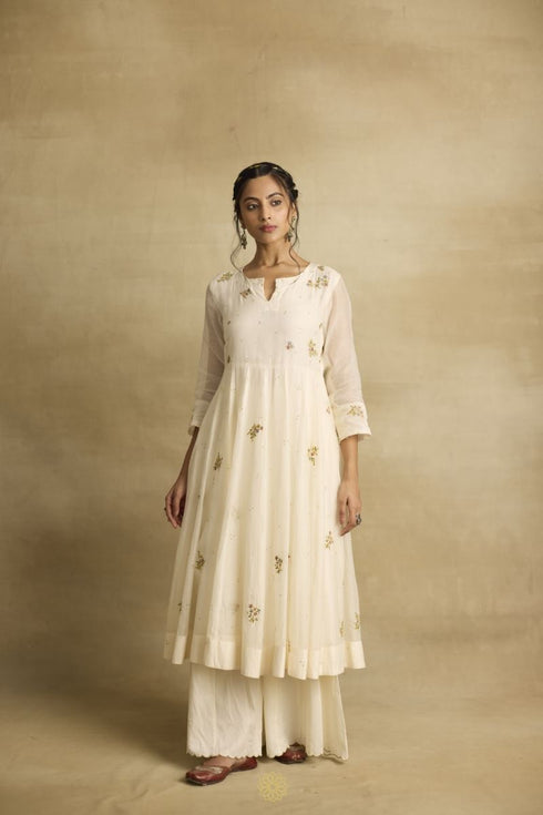 Asin ivory kurta set