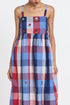 Asphodel multicheck dress
