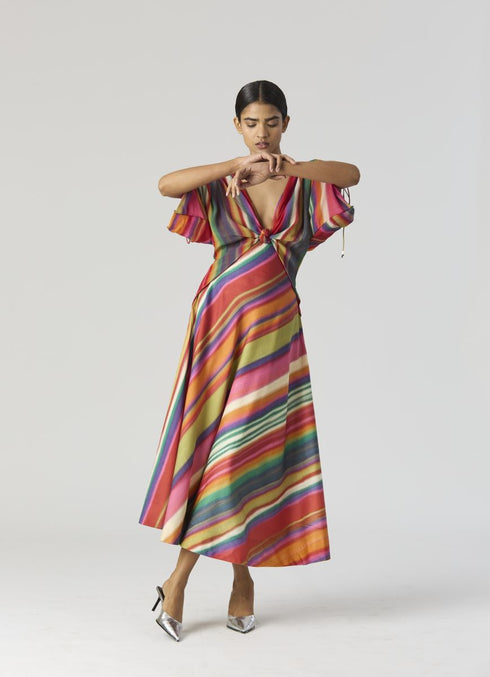 Aurora multicolor dress
