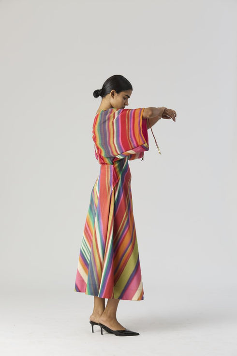 Aurora multicolor dress
