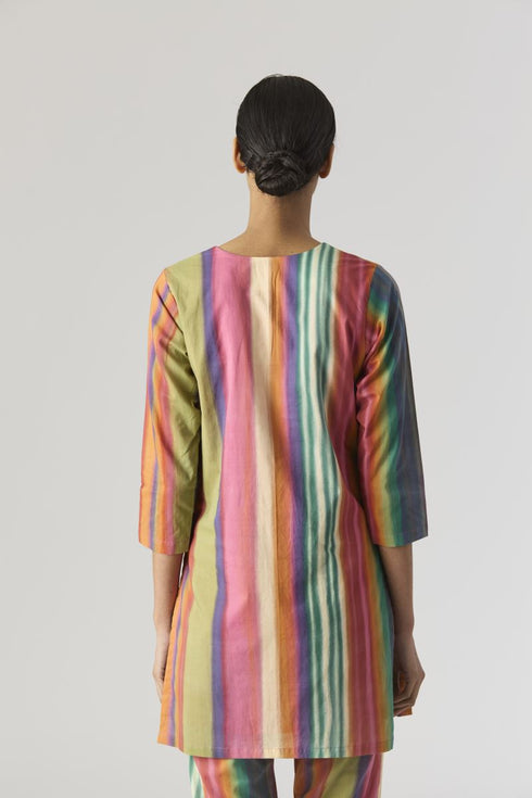 Aurora multicolor short kurta set