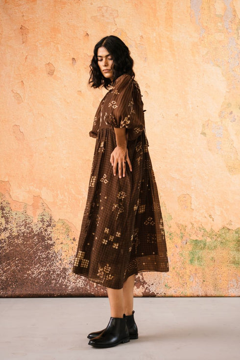Avani cognac dress
