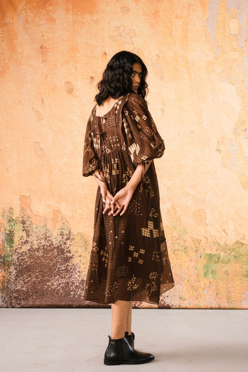 Avani cognac dress