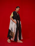 Awaken black, ivory and yellow tunic