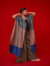 Awaken teal, grey and water blue tunic