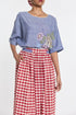 Azurea elasticated skirt