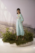 Azure beaded dress