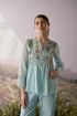 Azure beaded top