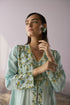 Azure beaded tunic