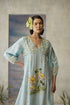 Azure floral dress