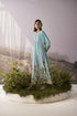 Azure printed dress