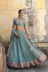 Badal mahal green lehenga set