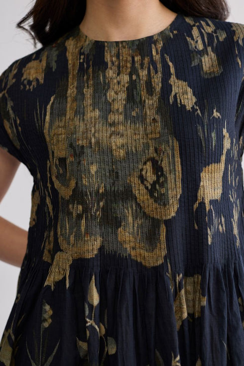Banyan pintuck dress