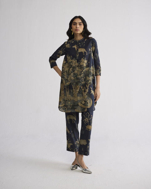 Banyan short kurta set