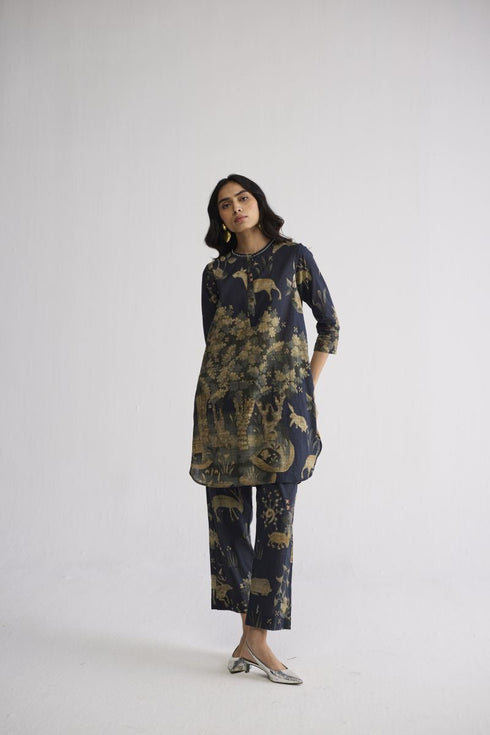 Banyan short kurta set