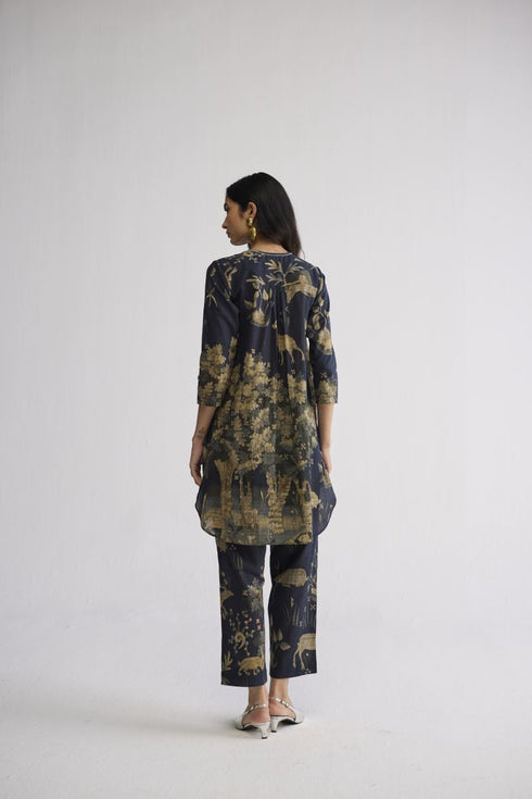 Banyan short kurta set