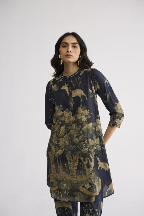 Banyan short kurta set