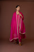 Barsana pink kurta dress set