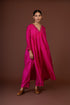 Barsana pink kurta dress set