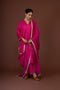 Barsana pink kurta set