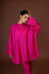 Barsana pink short tunic with pants