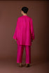 Barsana pink short tunic with pants