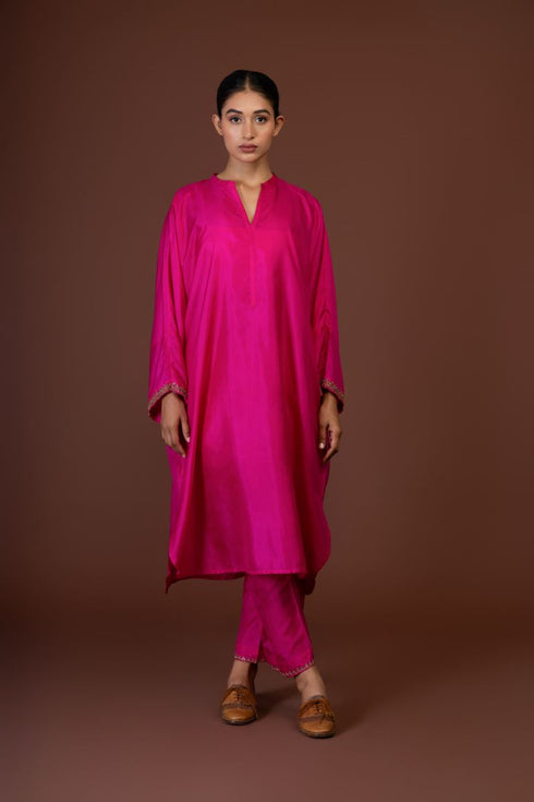 Barsana pink tunic with pants