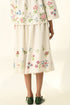 Bellinda beige pleated skirt