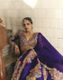 Bhaavi purple lehenga set