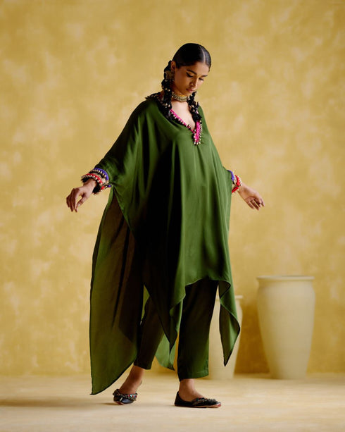 Bhavishya green co-ord set