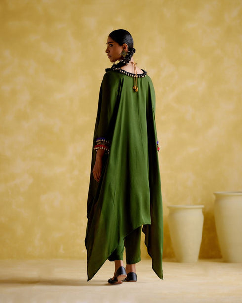 Bhavishya green co-ord set