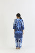 Bilberry blue short kurta set