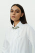 Black & white shirt and trouser with string details