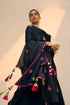 Black chavi dupatta