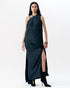Black one shoulder dress
